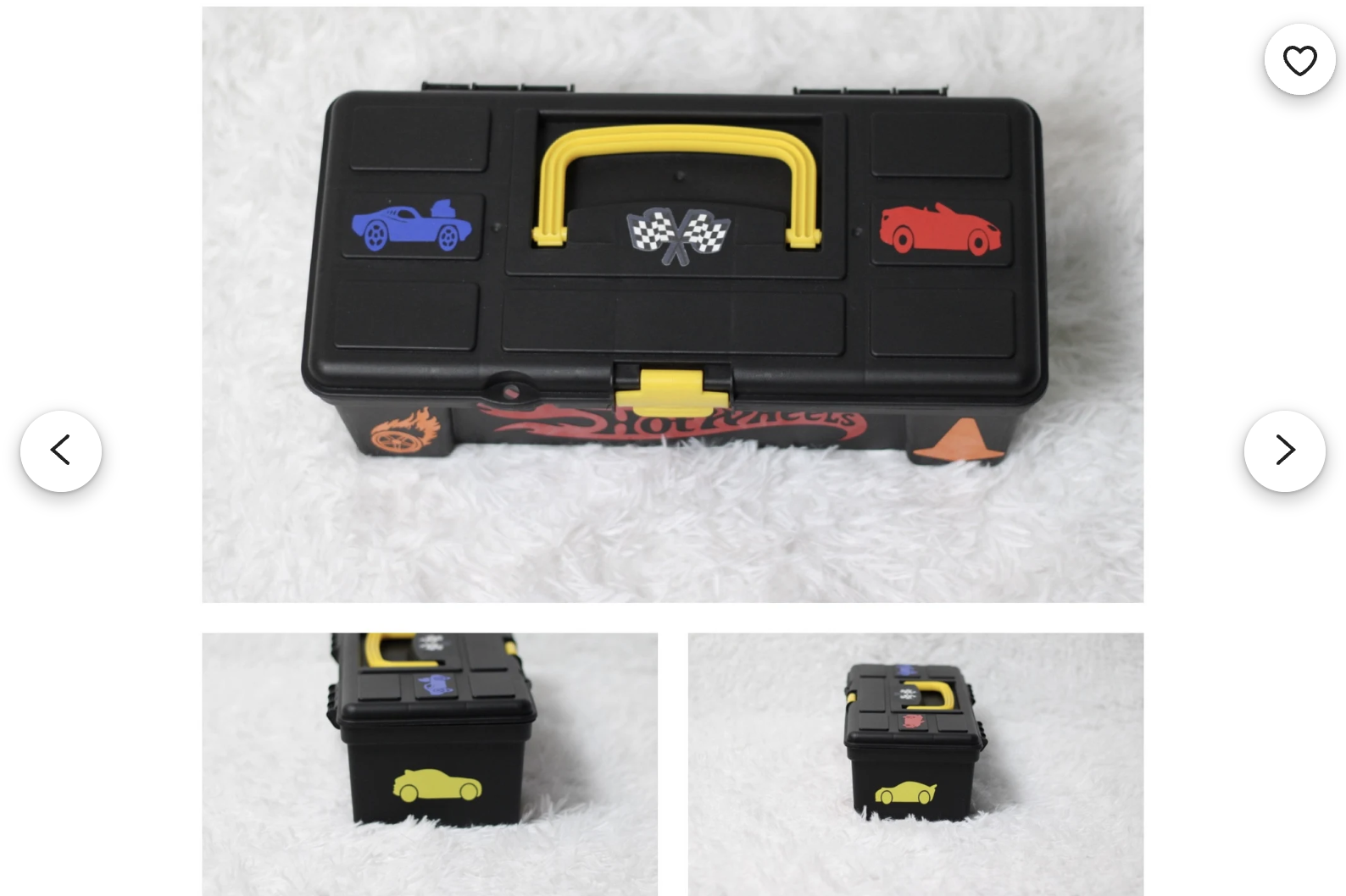 Personalized Hotwheels Inspired Carrying Storage Case